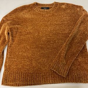 oversized forever 21 yellow sweater